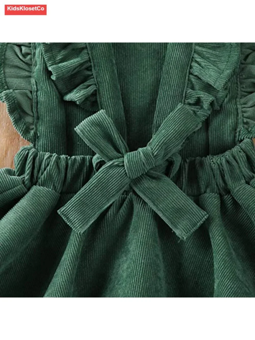 Baby Girl Velvet Suspender Skirt Ruffled Sleeveless Dress Summer Outfit